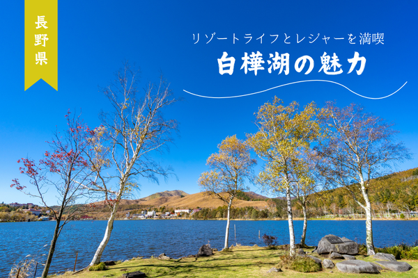 リゾートライフとレジャーを満喫！長野県白樺湖の魅力